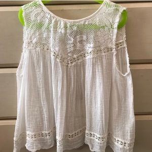 Free People Crochet Top @thoi